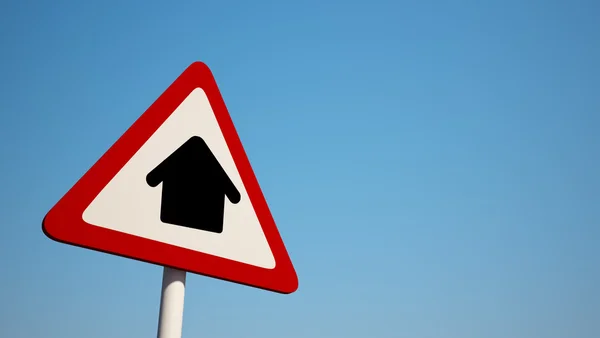 Sign Home Icon — Stock Photo, Image