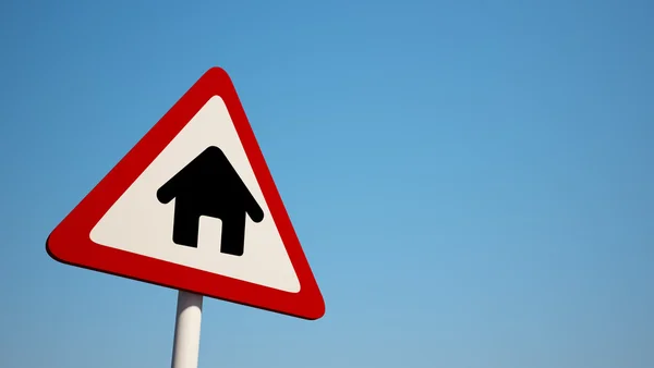 Sign Home Icon — Stock Photo, Image