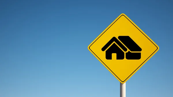 Sign Home Icon — Stock Photo, Image