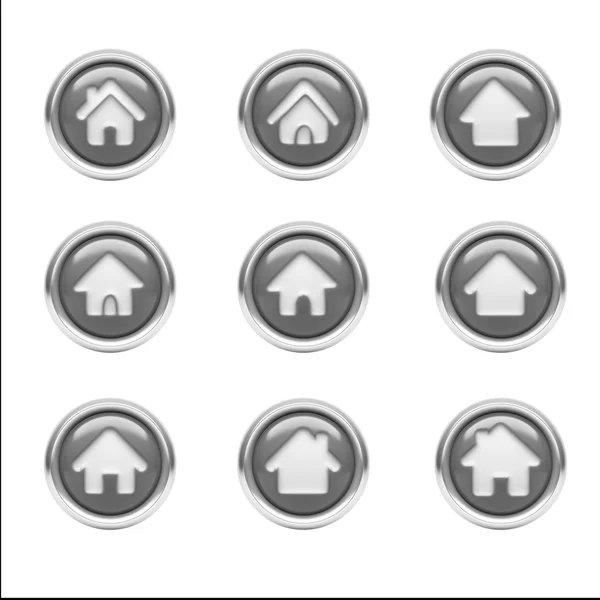 Home Icons — Stock Photo, Image