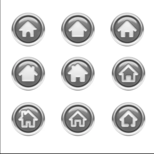 Home Icons — Stock Photo, Image