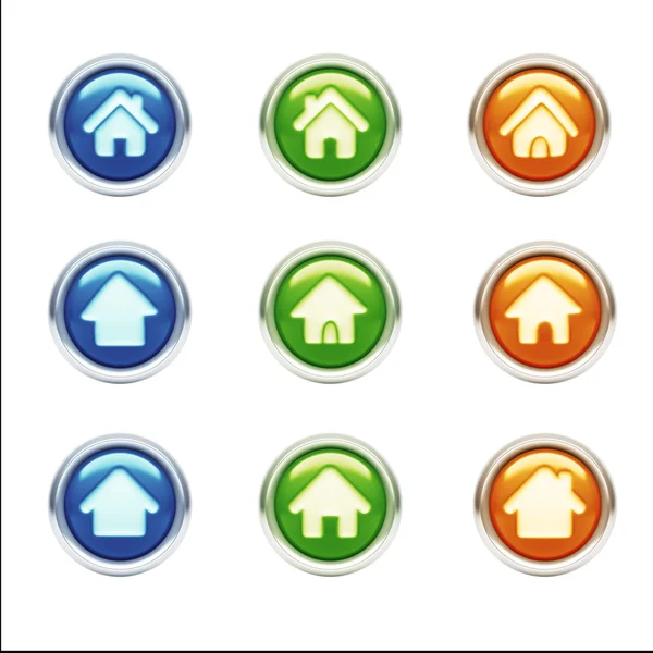 Home Icons — Stock Photo, Image