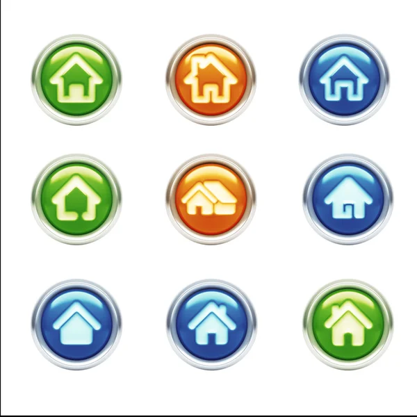 Home Icons — Stock Photo, Image