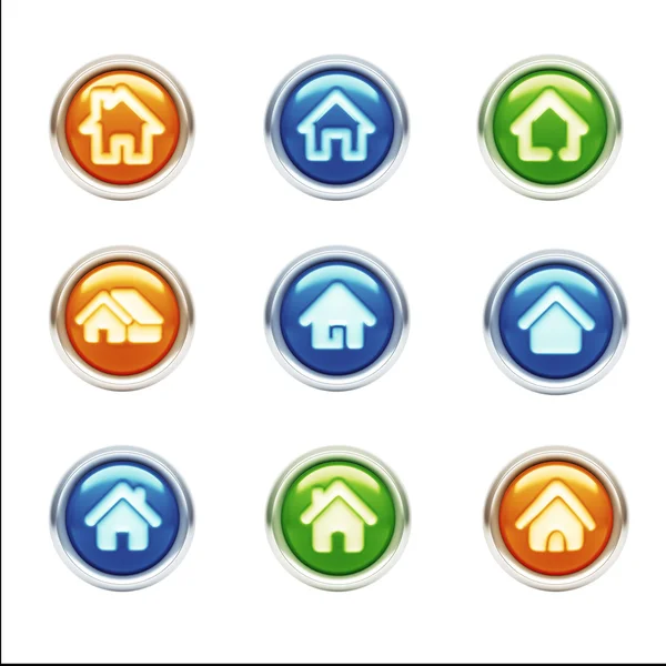 Home Icons — Stock Photo, Image