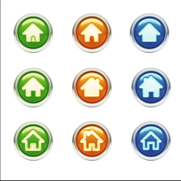 Home Icons — Stock Photo, Image