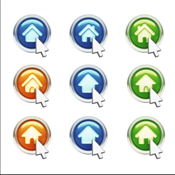 Home Icons — Stock Photo, Image