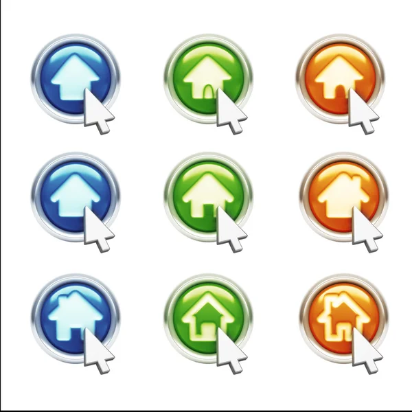 Home Icons — Stock Photo, Image