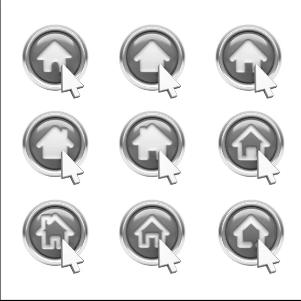 Home Icons — Stock Photo, Image