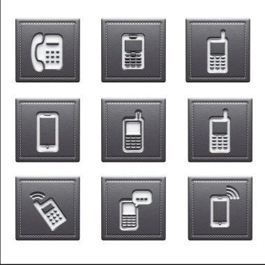 Beyaz izole kişi simgeler