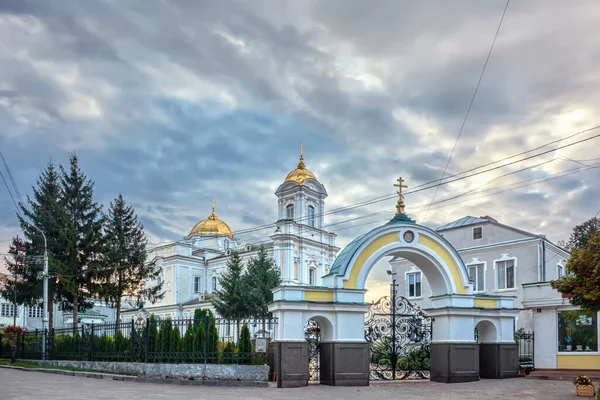Kristna Ortodoxa Medeltida Katedralen Centrum Staden Lutsk Ukraina — Stockfoto