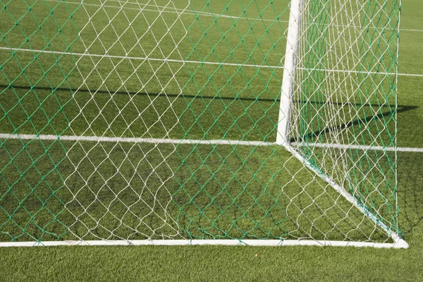 Campo de fútbol gol — Foto de Stock