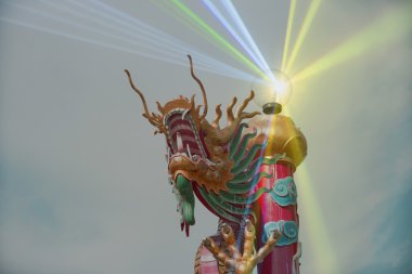 Çince Dragon güzel arka plan.