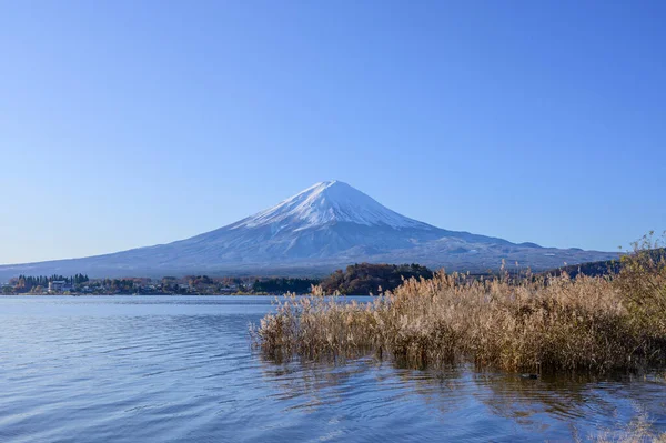 Fuji Dağı 'nın doğal arka plan görüntüsü
