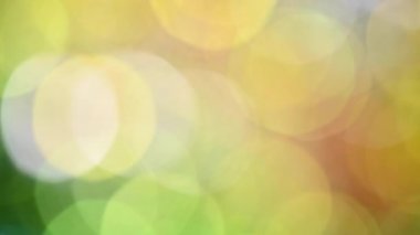 Renkli arkaplanda farklı biçimlerde bulanık bokeh