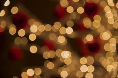 Bokeh çok renkli desenler bulanıklık