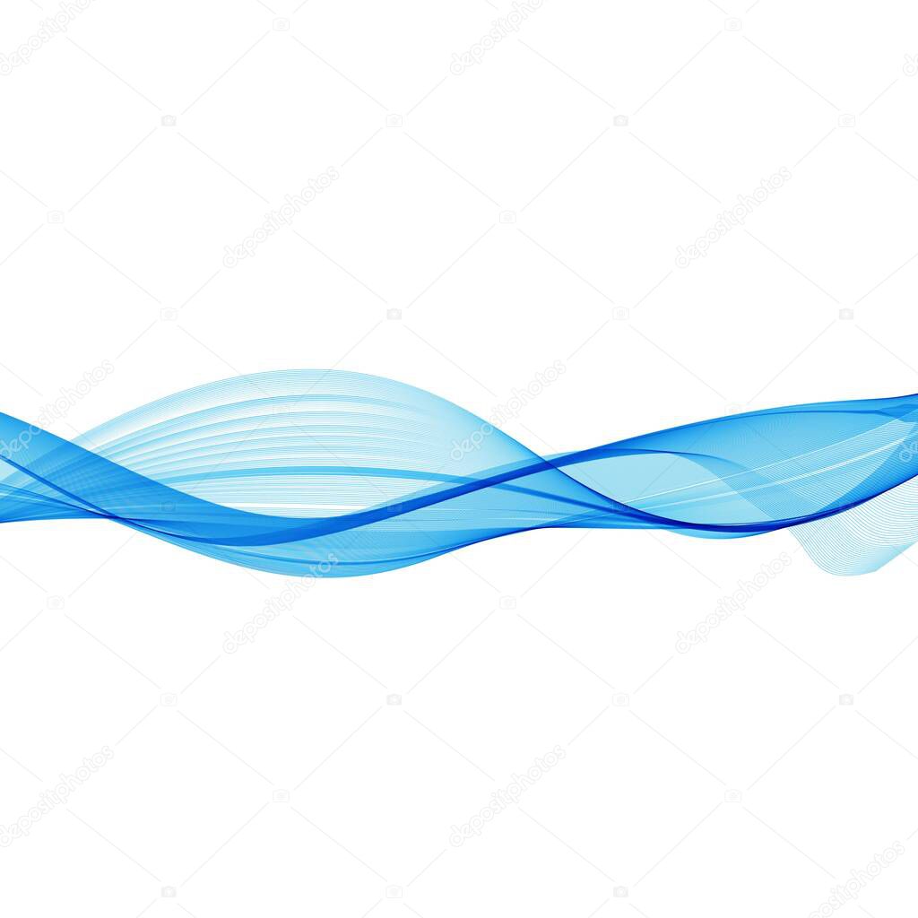 Abstract blue waves background. layout for advertising