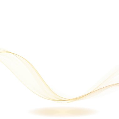 Gölgeli soyut altın dalga. Vektör görüntüsü. Masaüstü duvar kağıdı. Bilim, ilaç, altın, dergi, broşür, alay, sarı, kahverengi, arka plan