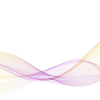 Renkli vektör dalgası. Soyut arkaplan. Broşür, dergi, reklam panosu, ürün tasarımı için modern bir fikir.