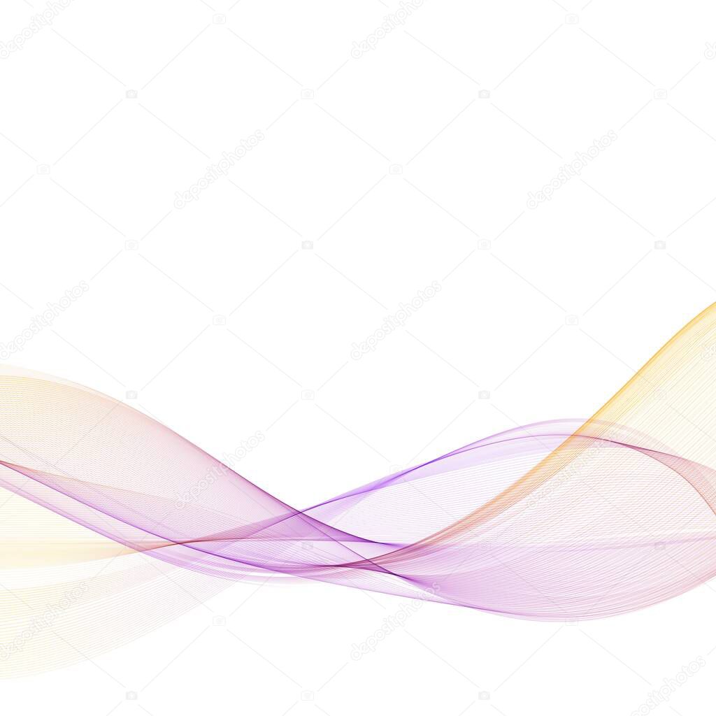 Color vector wave. Abstract background. A modern new idea for the design of brochures, magazines, billboards, products.