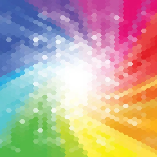 Fondo de color abstracto que consiste en triángulos. ilustración vectorial eps 10 — Vector de stock