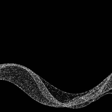 Parlak bir parıltı akıntısı. Ekose şeffaf arka planda izole edilmiş parlak parıltının soyut çizimi. Parlak sıçrama efekti. 10 saniye.