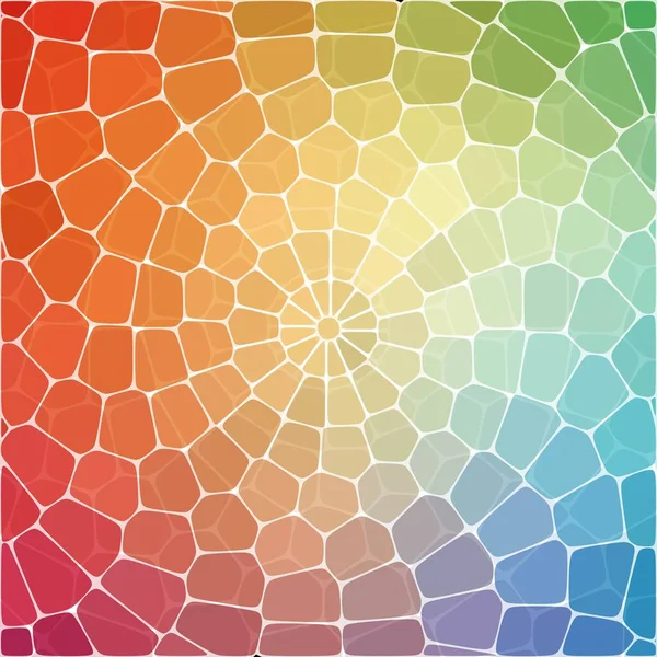 Fondo de mosaico abstracto de colores brillantes, ilustración. eps 10 — Foto de Stock