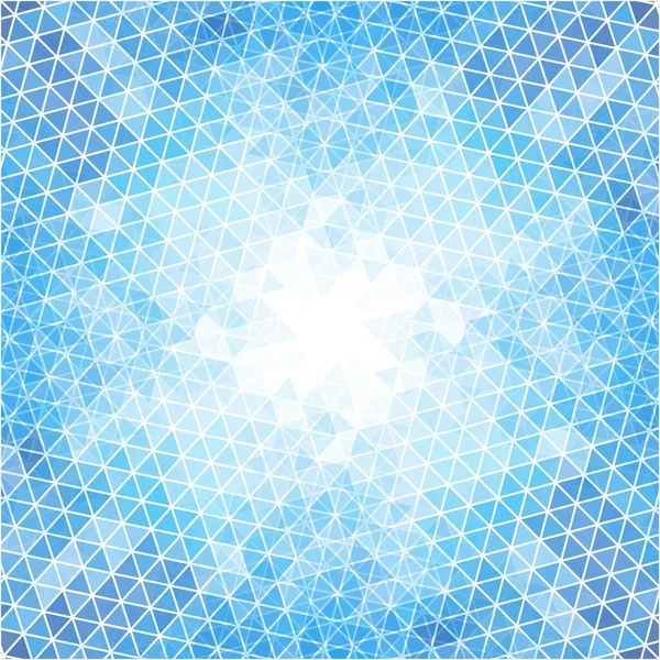 Onda vetorial. imagem abstrata. estilo poligonal. desenho geométrico. cor azul. eps 10 —  Vetores de Stock