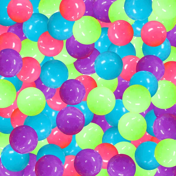 Globos Colores Fondo Vector Abstracto — Vector de stock