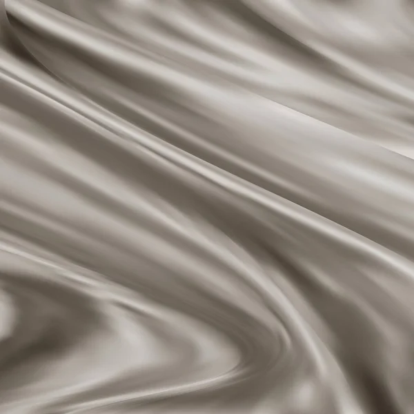 Abstrakt grå silke bakgrund lyx vit duk eller flytande vågAbstrakt eller vit tyg konsistens bakgrund. Tygmjuk våg. Satin, siden och mjuk elegant bomull. eps 10 — Stockfoto