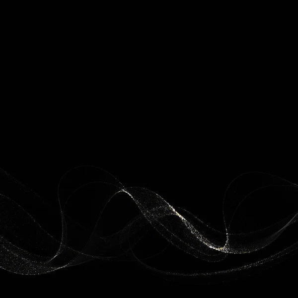 Χρώμα γυαλιστερό φόντο με κύμα. Ανεμοδαρμένα σωματίδια. εορταστικό φόντο. eps 10 — Φωτογραφία Αρχείου