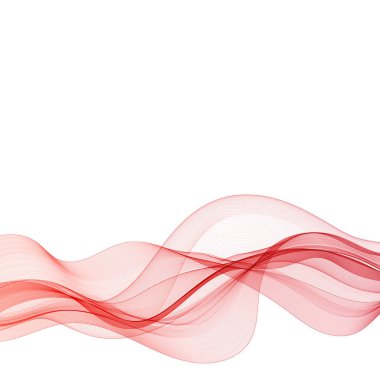 Soyut dalga arkaplanı, broşür, web sitesi, broşür tasarımı için el salladı. Şeffaf çizgiler