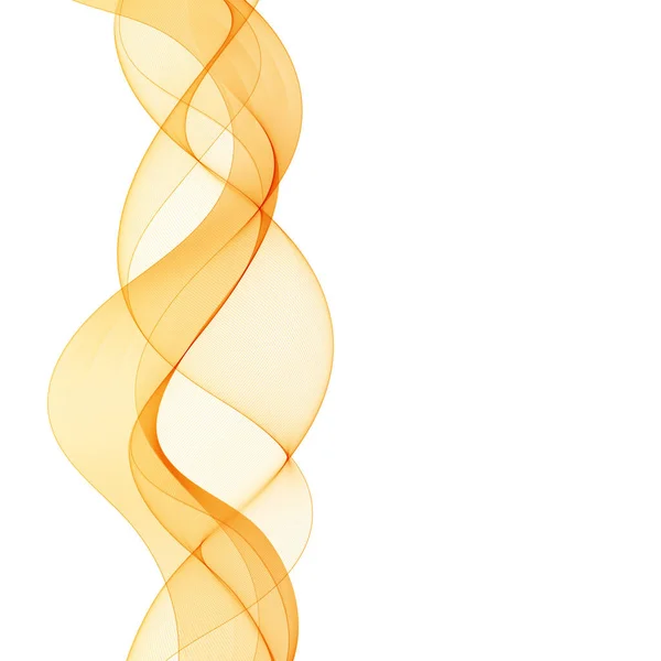 概要脊椎オレンジ波 ベクトルグラフィックス — ストックベクタ