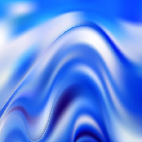 Tissu Bleu Vif Ridé Élément Design Style Mode — Image vectorielle