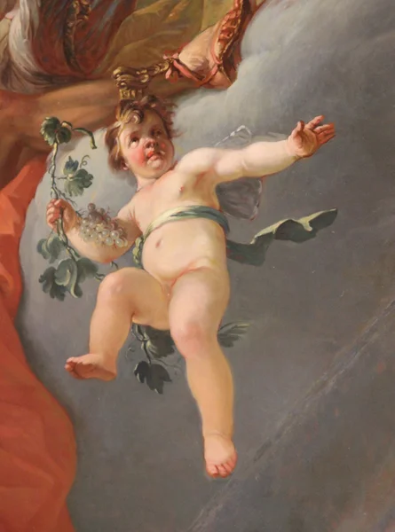 Fresco of  beautiful angel — Stock Photo, Image