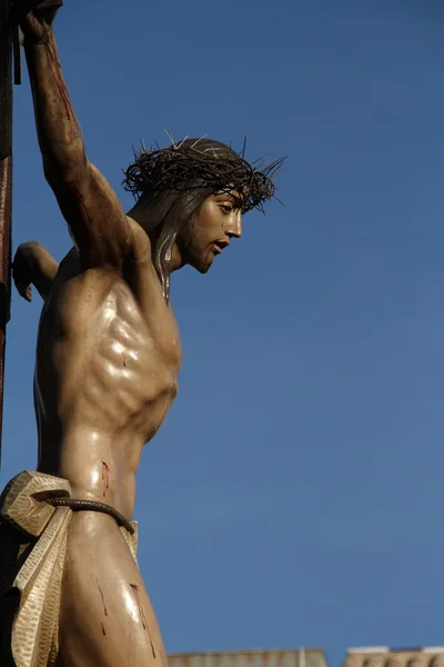 Cristo del Perdón, celebración popular de la Semana Santa en Jerez, España — Foto de Stock