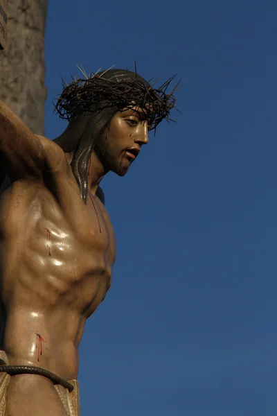 Christ du pardon, célébration populaire de la Semaine Sainte à Jerez, Espagne — Photo