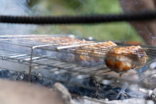 Zhabaur Délicieuse Viande Cuite Grillée — Photo