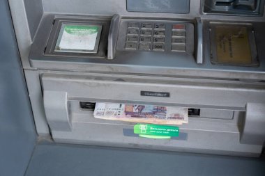 ATM 'den çekilen para