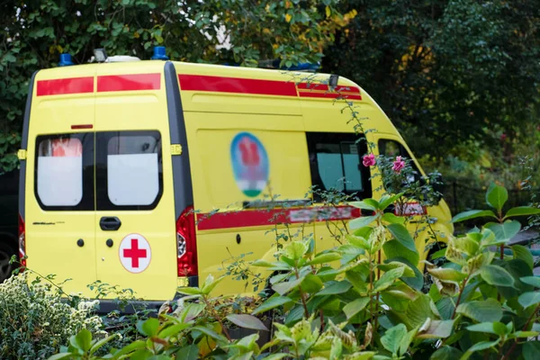 Ambulans Har Anlänt — Stockfoto
