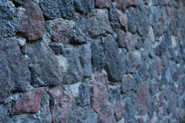 Arkaplan ya da doku olarak taş duvar