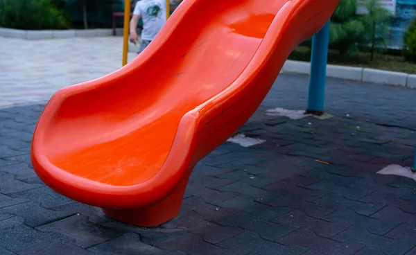 Deslize Parque Infantil Para Crianças — Fotografia de Stock