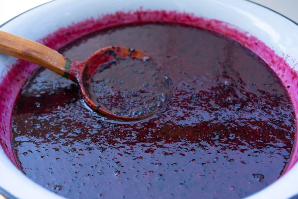 Cooking Made Ripe Currants — Stock Photo, Image