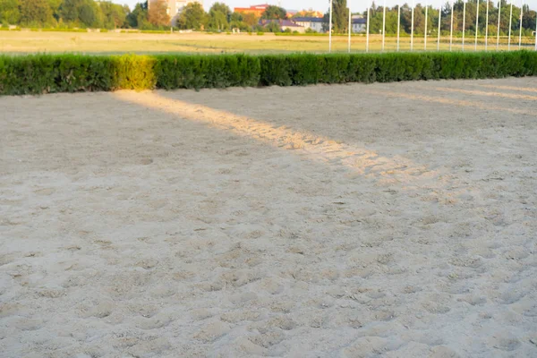 Areia Para Cavalos Ipódromo — Fotografia de Stock