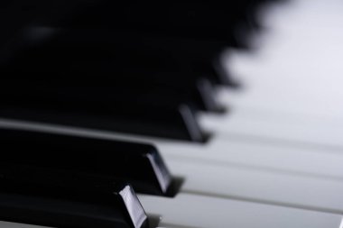 siyah ve beyaz piyano tuşları