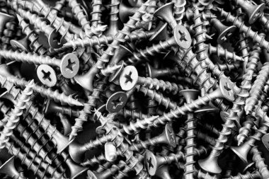 Arkaplan veya doku olarak sivri vidalar