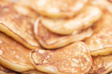 Pankekler arkaplan veya doku olarak