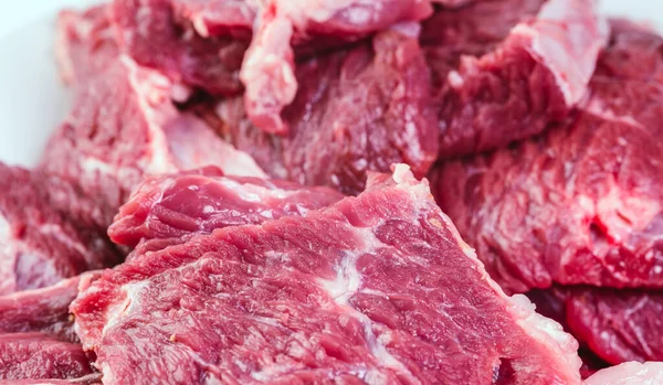 Potongan Daging Mentah Segar — Stok Foto
