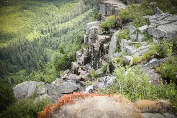 Incredibile Natura Ceca Nella Nostra Montagna Krkonose Meraviglioso Paesaggio Altopiano — Foto Stock