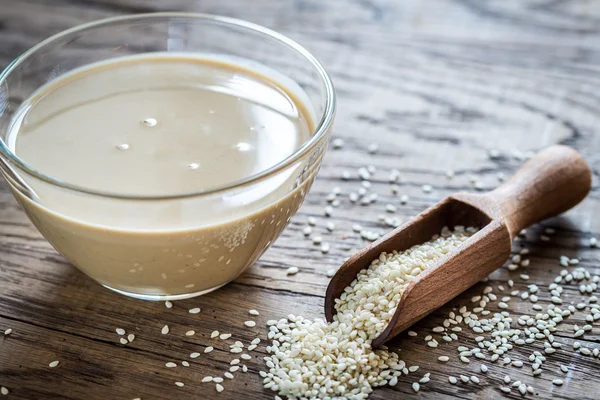 Tahin susam ile kase