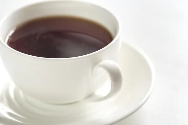 Cup of tea on the white background — Stock Photo, Image